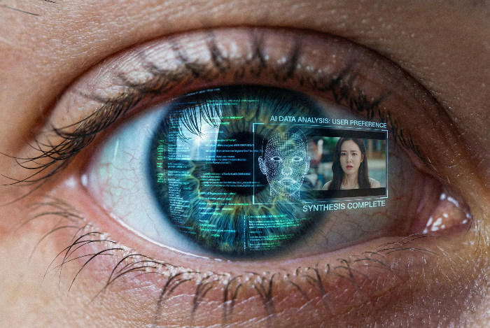 사용자의 취향을 실시간 분석해 영상을 생성하는 AI 기술 묘사