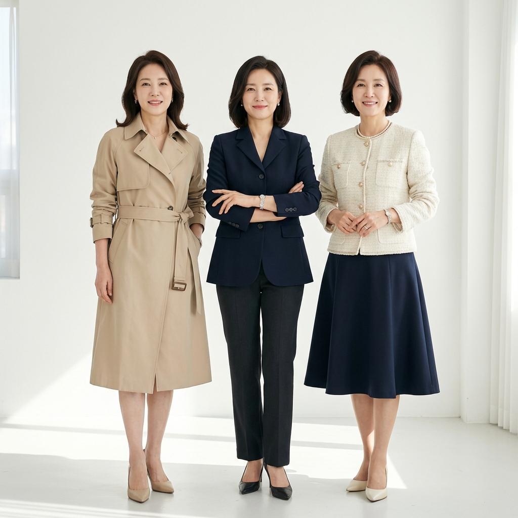 실패 없는 50대 봄 결혼식 복장 공식 3가지
