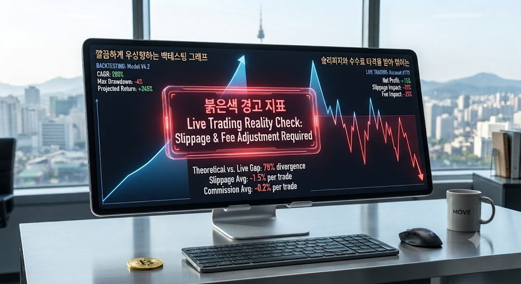 백테스팅 함정 슬리피지 수수료 크립토 퀀트 실전 분석