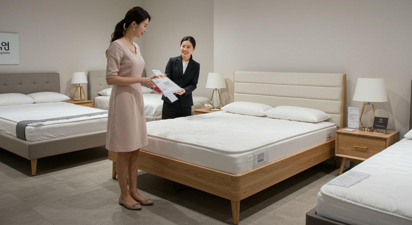 몽제 매트리스 구성 및 커버