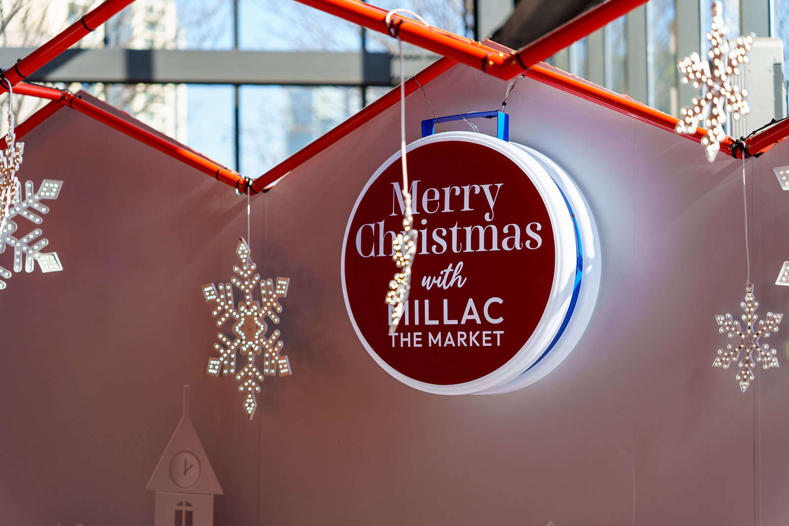 밀락더마켓(Millak the Market) 버스킹 존.