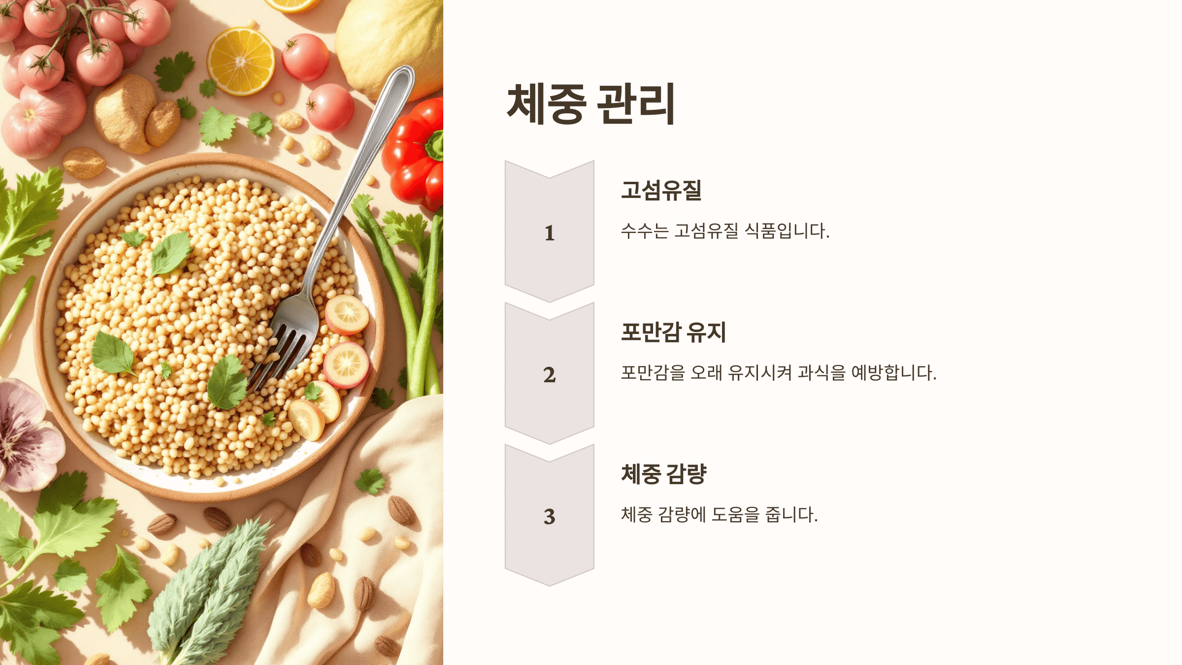 수수 사진입니다.