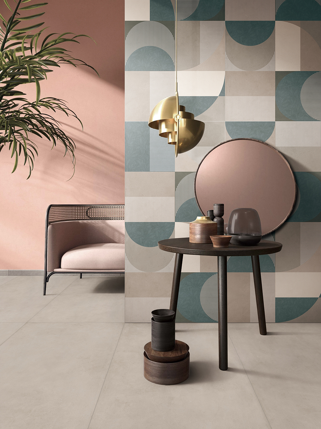 세련된 공간 연출법 : 타일로 선보이는 현대적 스타일링