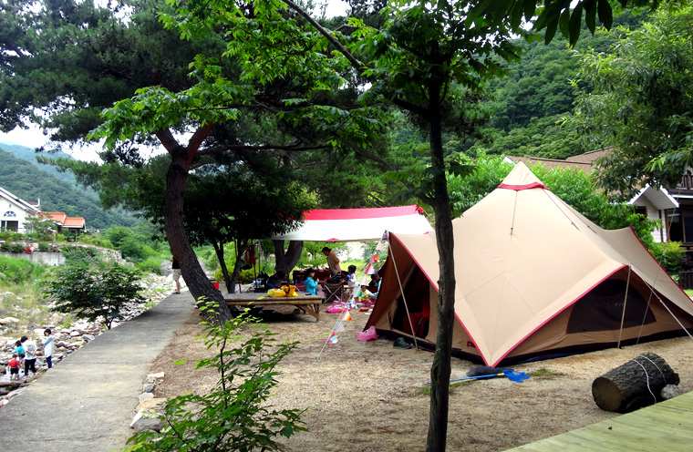 경남 무릉도원 오토캠핑장 소개