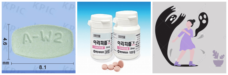 아리피졸정, 조현병 사진