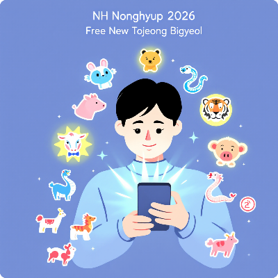 2026년 농협 신년운세 무료 신토정비결 이미지