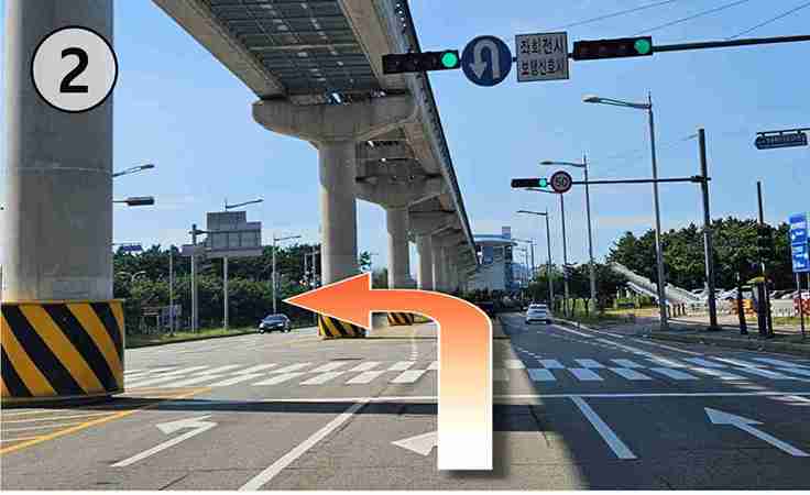 제1여객터미널-예약주차장-가는길2