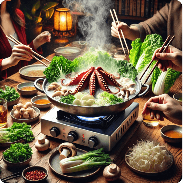 봄 제철 쭈꾸미 샤브샤브 만드는 법1