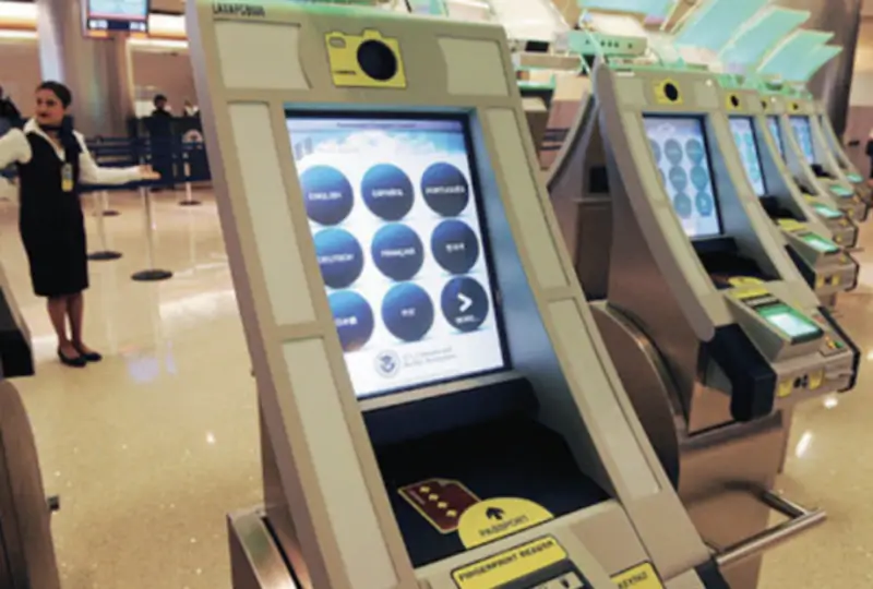 미국-자동입국기기기