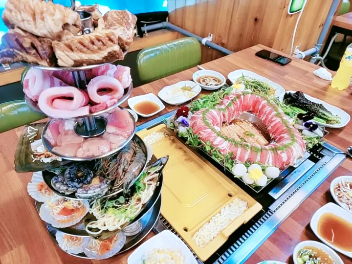 투데이 맛있는 메뉴 산더미 요리 열전 6단 조개 +갈비 +막창 +삼겹살 맛집 추천 부산 광안리 오션뷰 맛집
