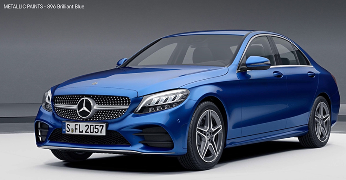 Brilliant Blue( 색상코드 : 896) 벤츠 c 클래스 색상코드 Brilliant Blue( 색상코드 : 896)