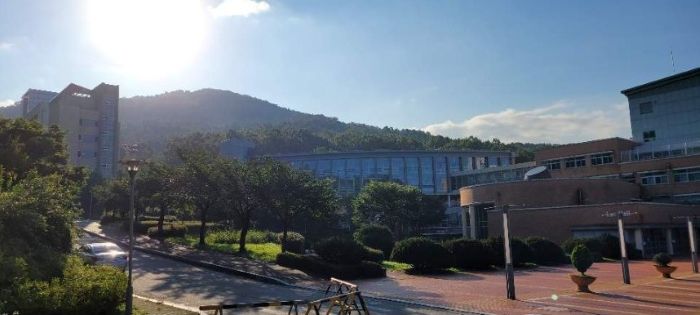 용인외대부고 전경