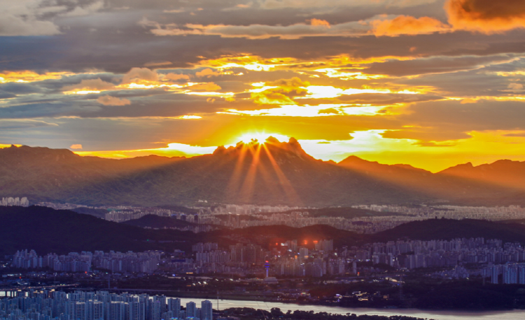 북한산 등산코스 지도
