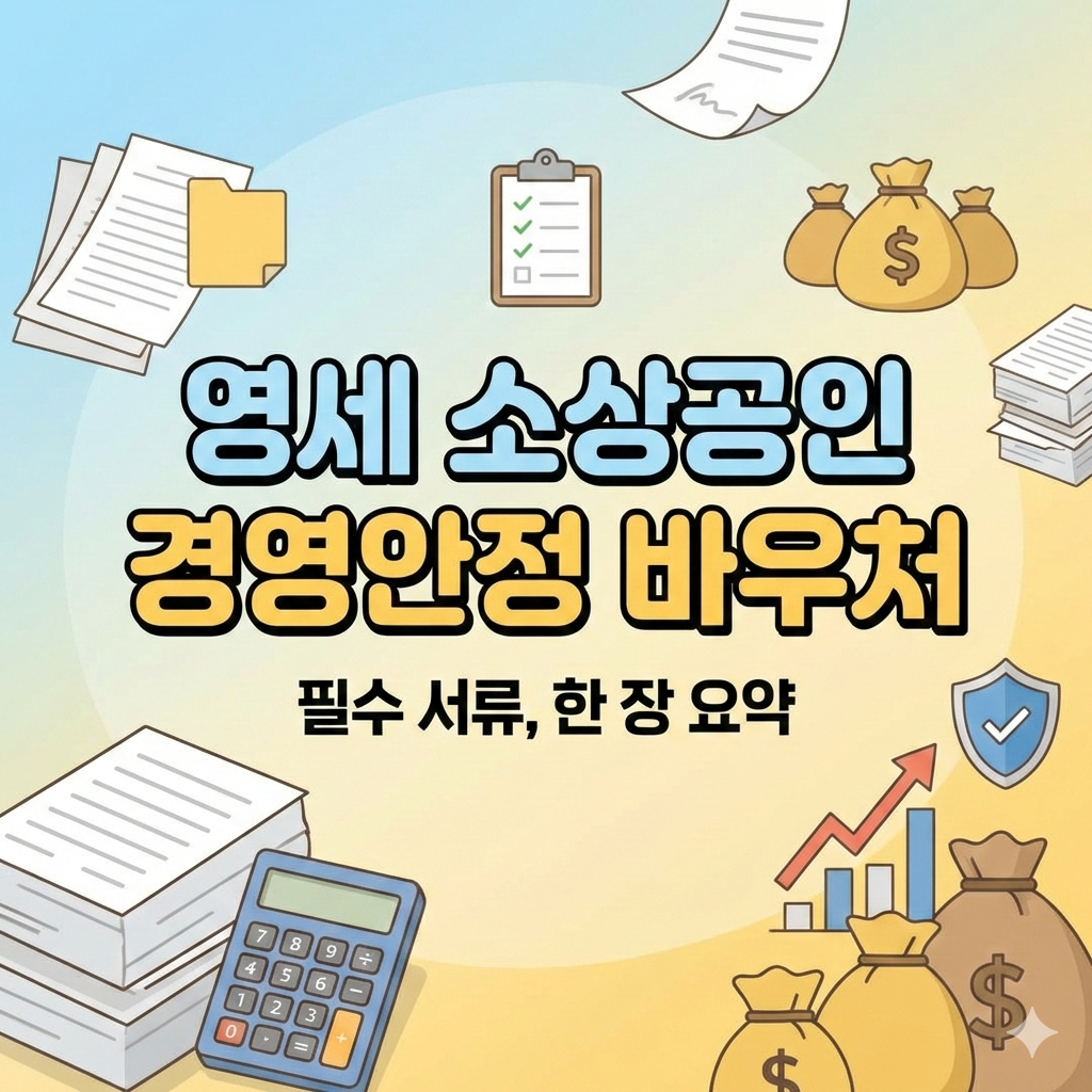 영세 소상공인 경영안정 바우처 필수 서류 준비 가이드