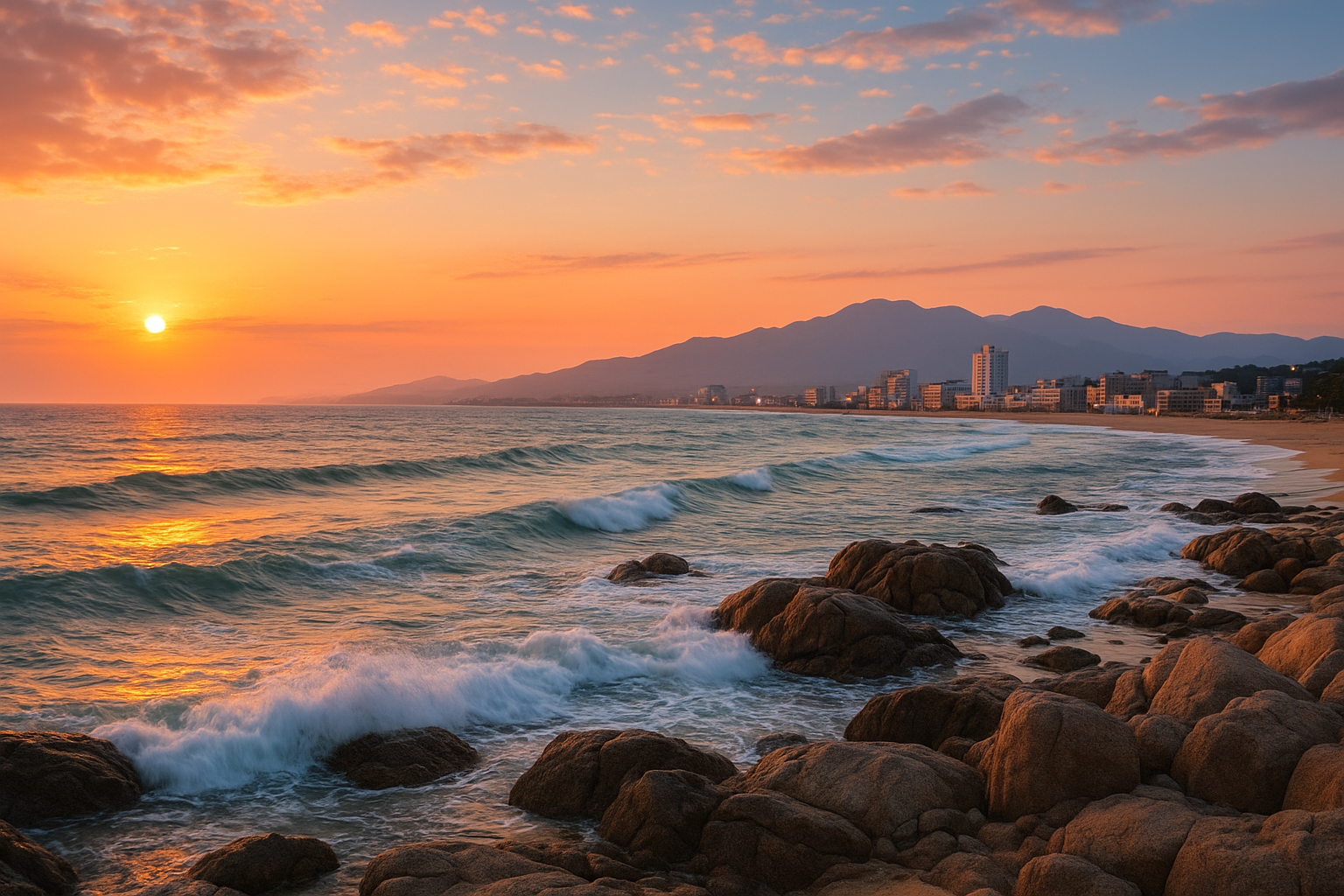 바다의 감성, 여유로운 낭만