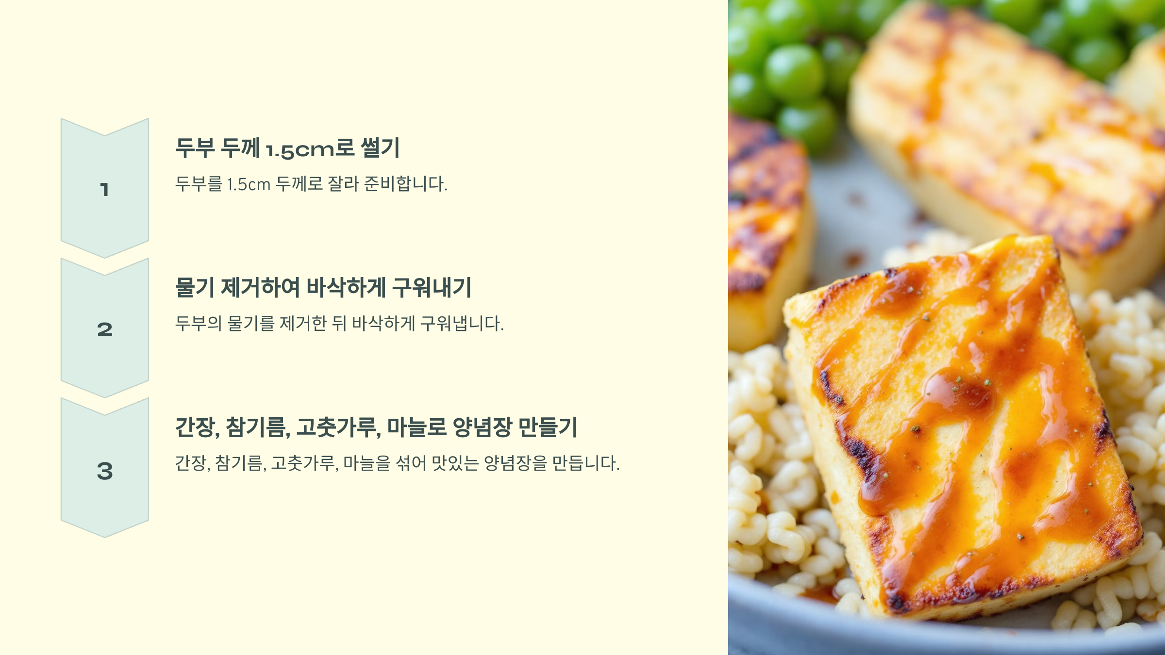 두부 요리 종류 레시피