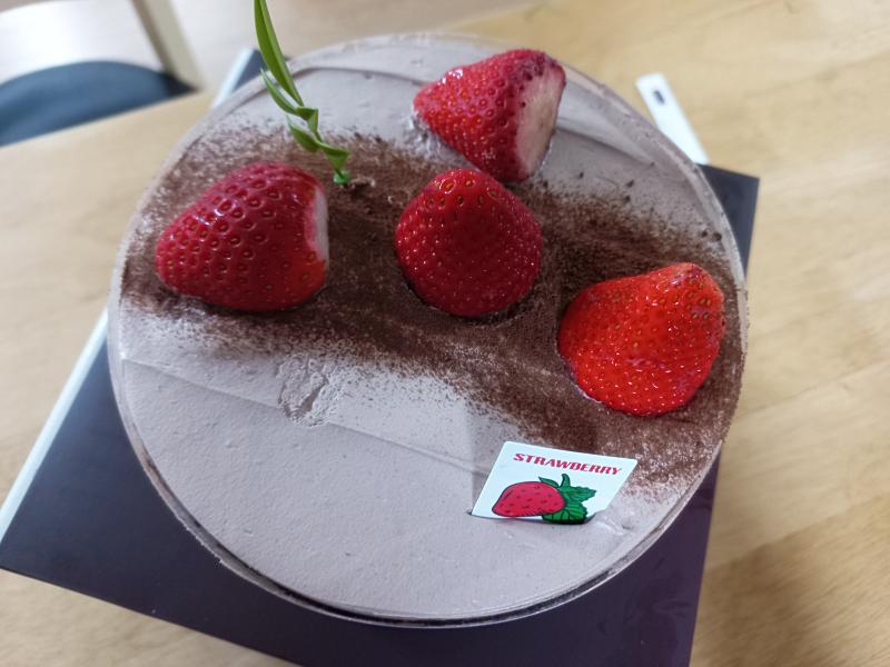 파리바게트 생딸기 초코프레지에