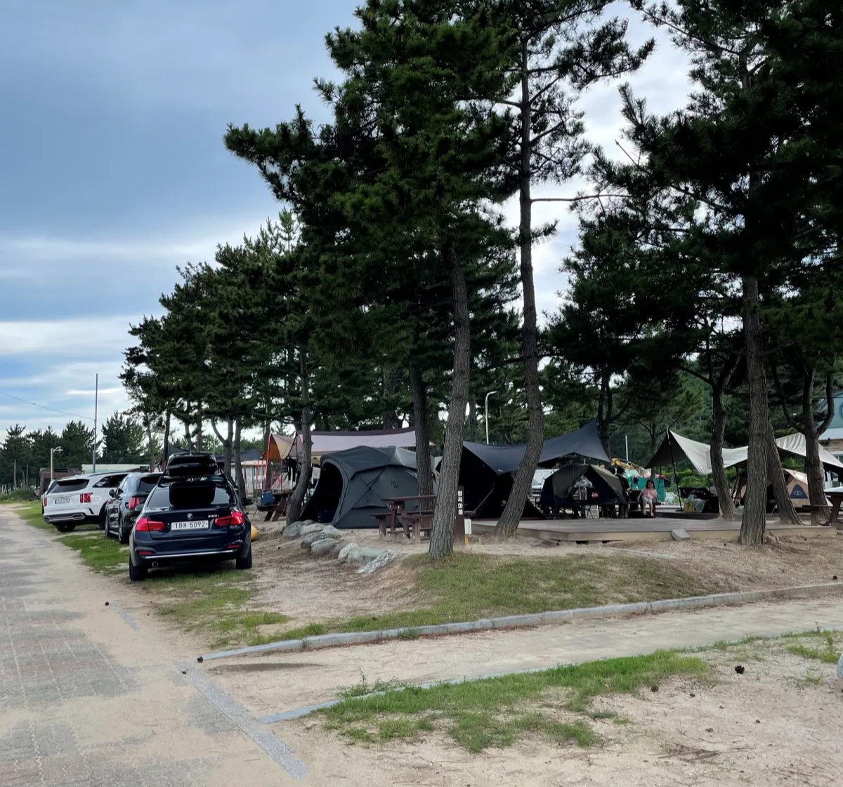 강원도-고성-봉수대-해수욕장-캠핑장-원더비치｜바다뷰-캠핑장에서-놀며-스노클링-하기