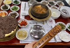 한정식-소장작불고기