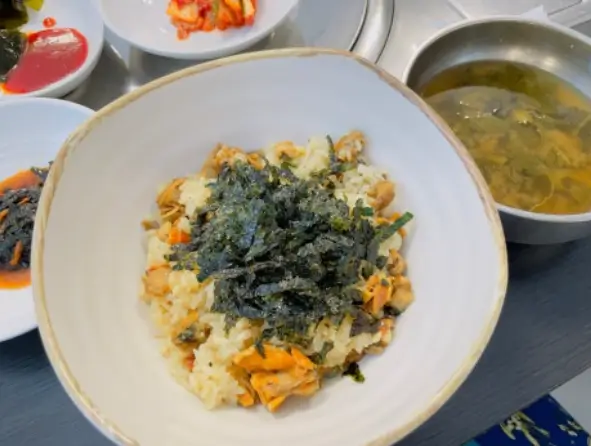 다애식당 홍합밥