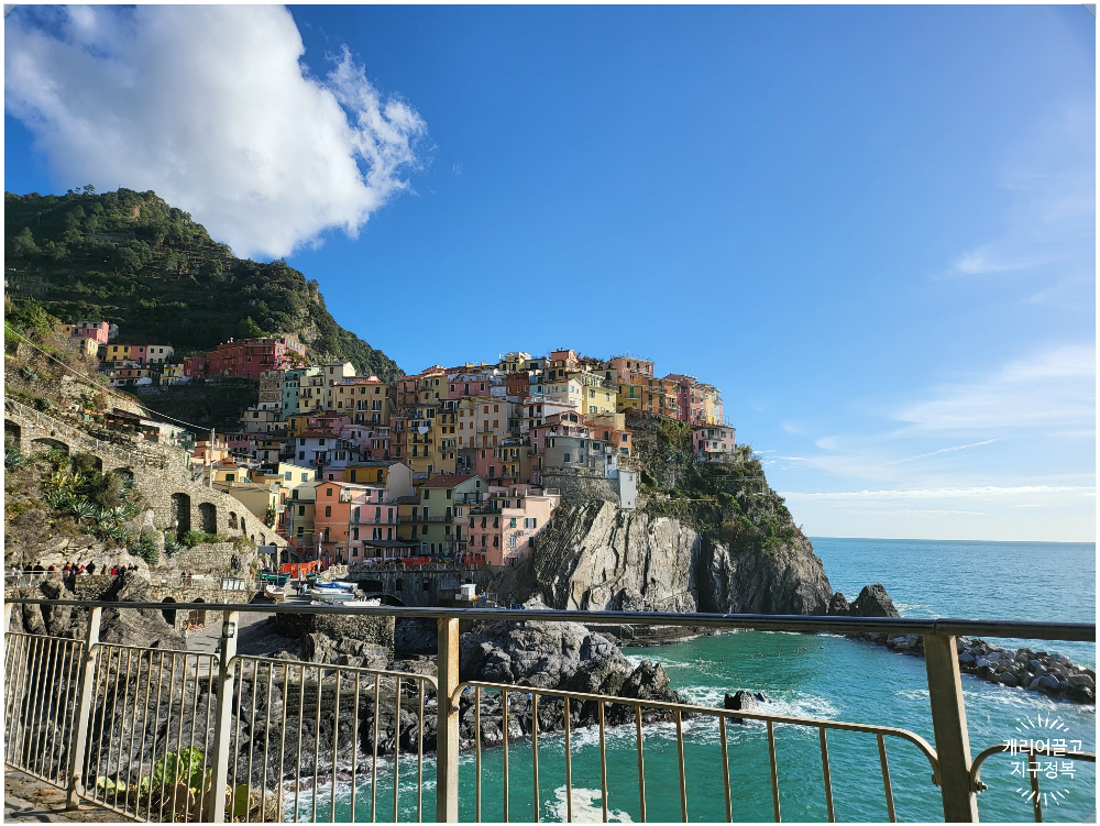 친퀘테레, 마나롤라에 가다.