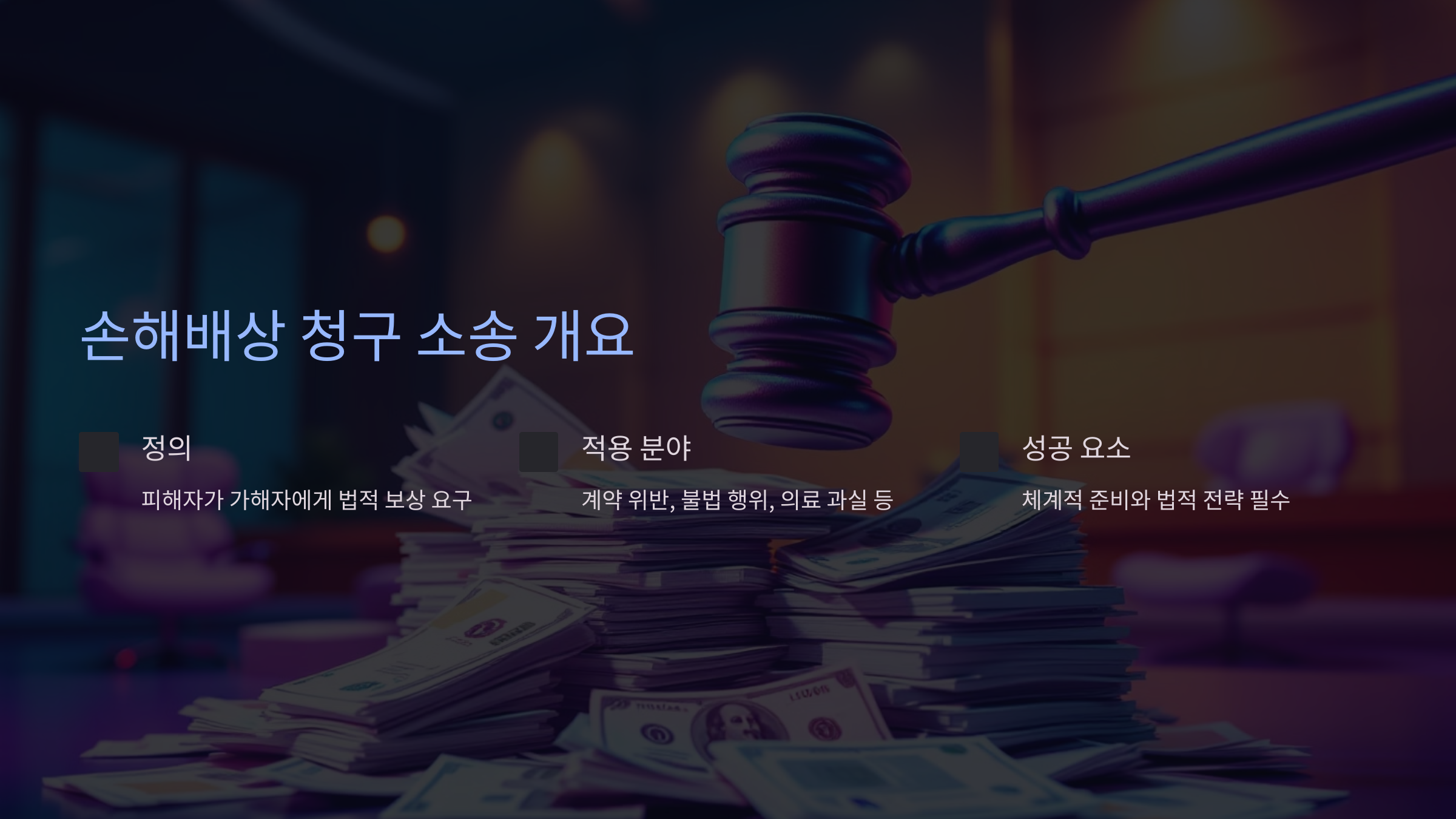 손해배상 청구 소송이란 무엇인가요?