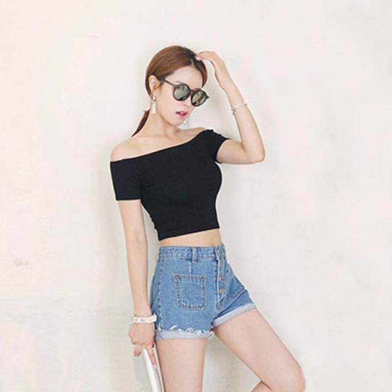 반팔 오픈숄더티 SD7098