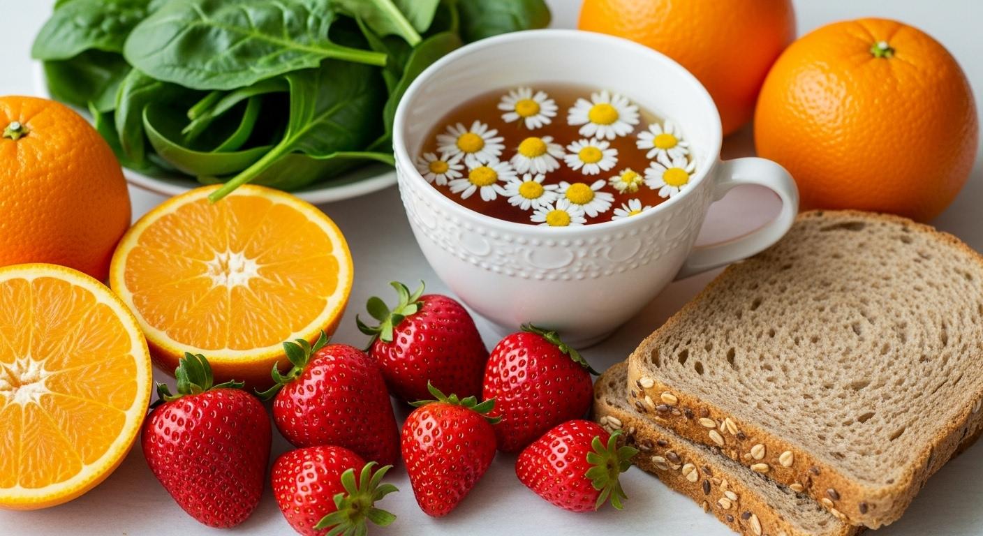 냉방병 치료 음식