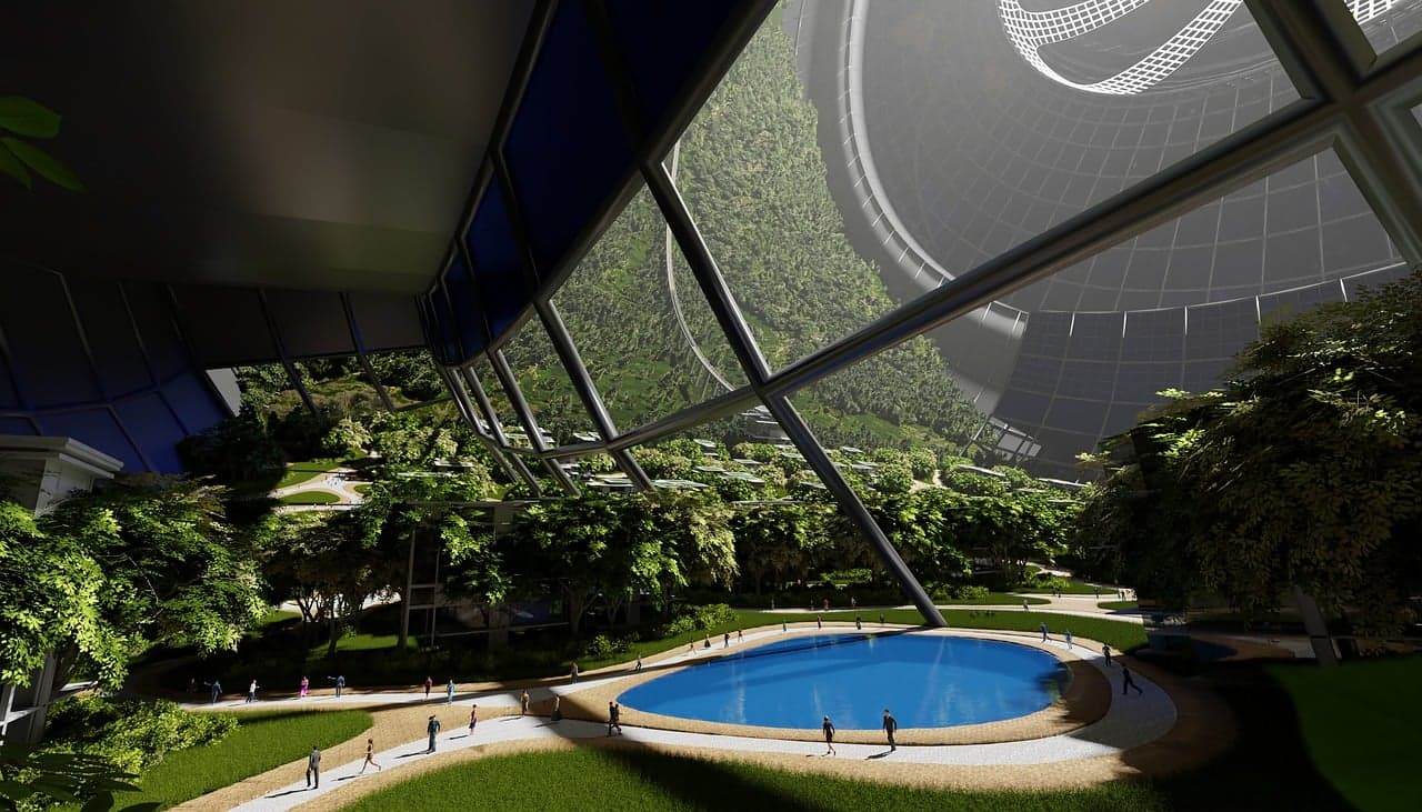 우주에서 주거 공간 설계: 압력, 온도, 자원 관리