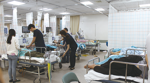 국내 중증외상치료의 열악한 현실을 폭로