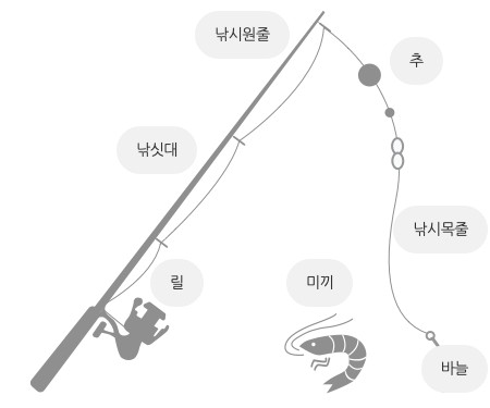 감성돔 낚시 추천 장비 사진