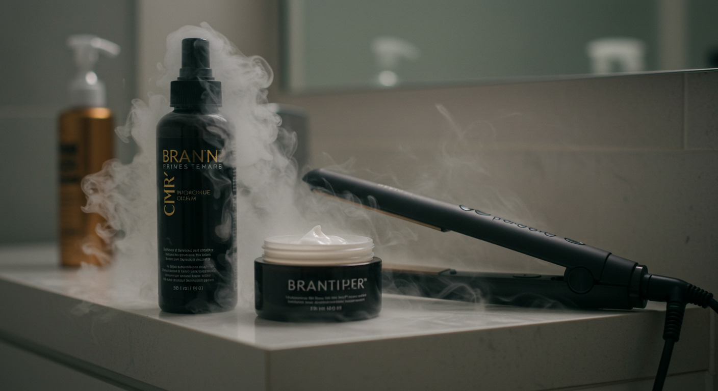 헤어제품과 고데기