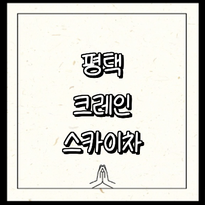 평택시 크레인