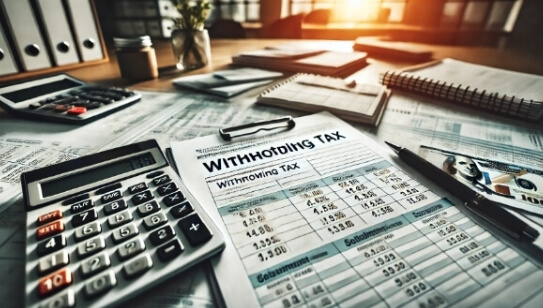 원천징수 영수증 계산기