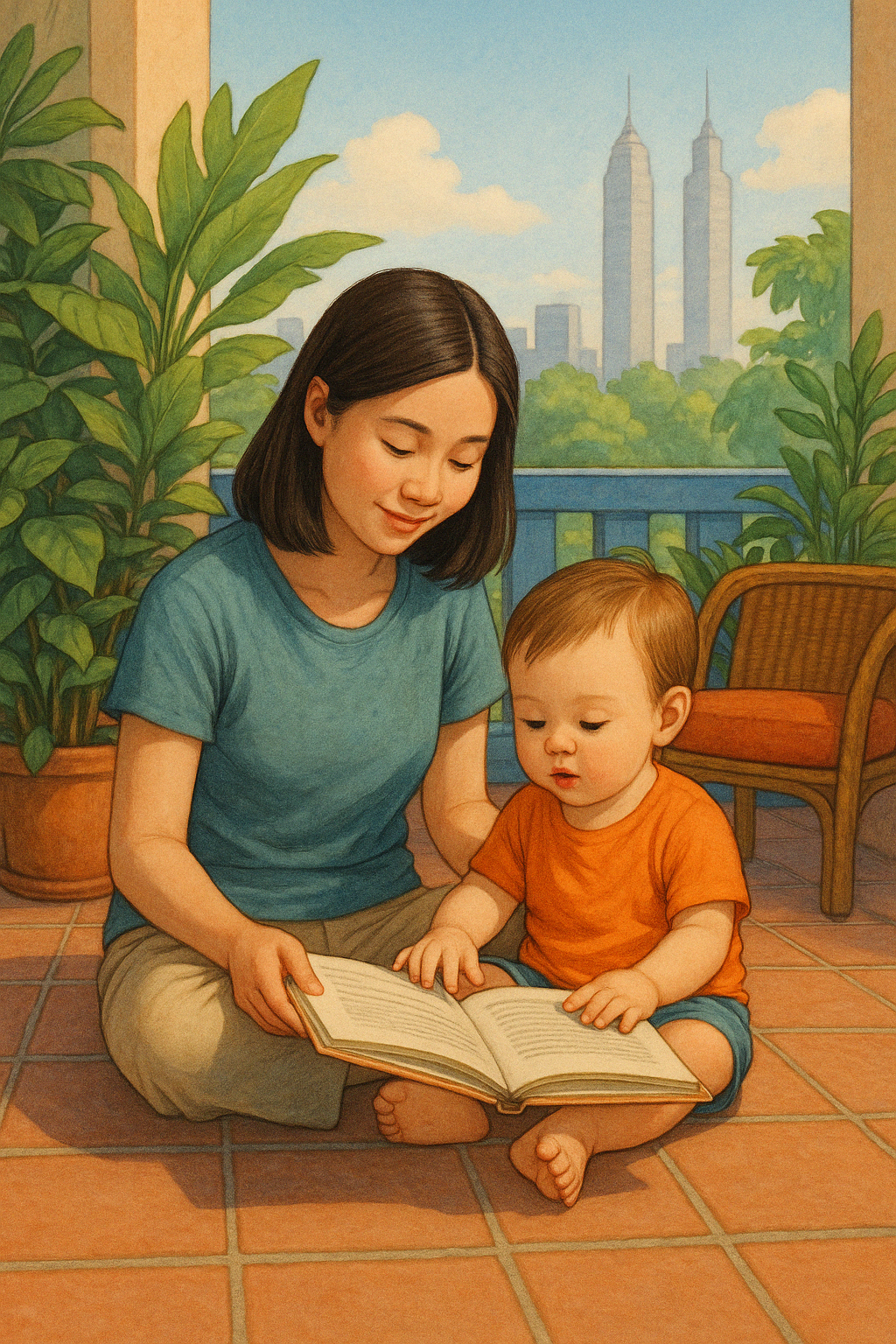 아기와 함께 외국에서 살며 달라진 점 (생활/건강/정서)