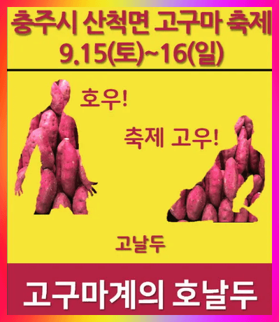김선태 홍보물