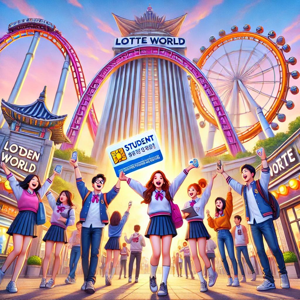 롯데월드 수험생 할인
