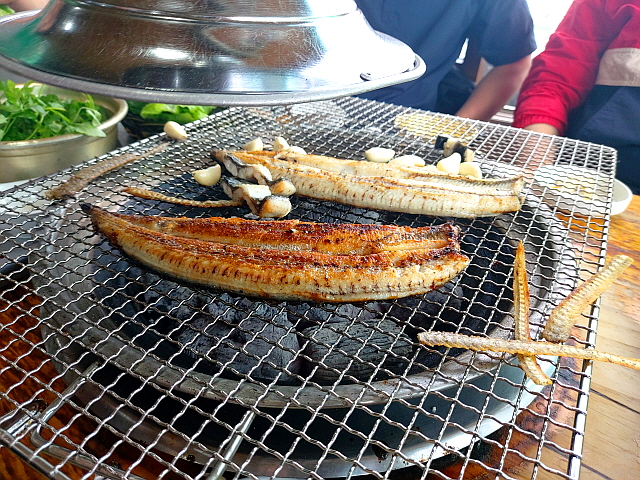 장어숯불구이