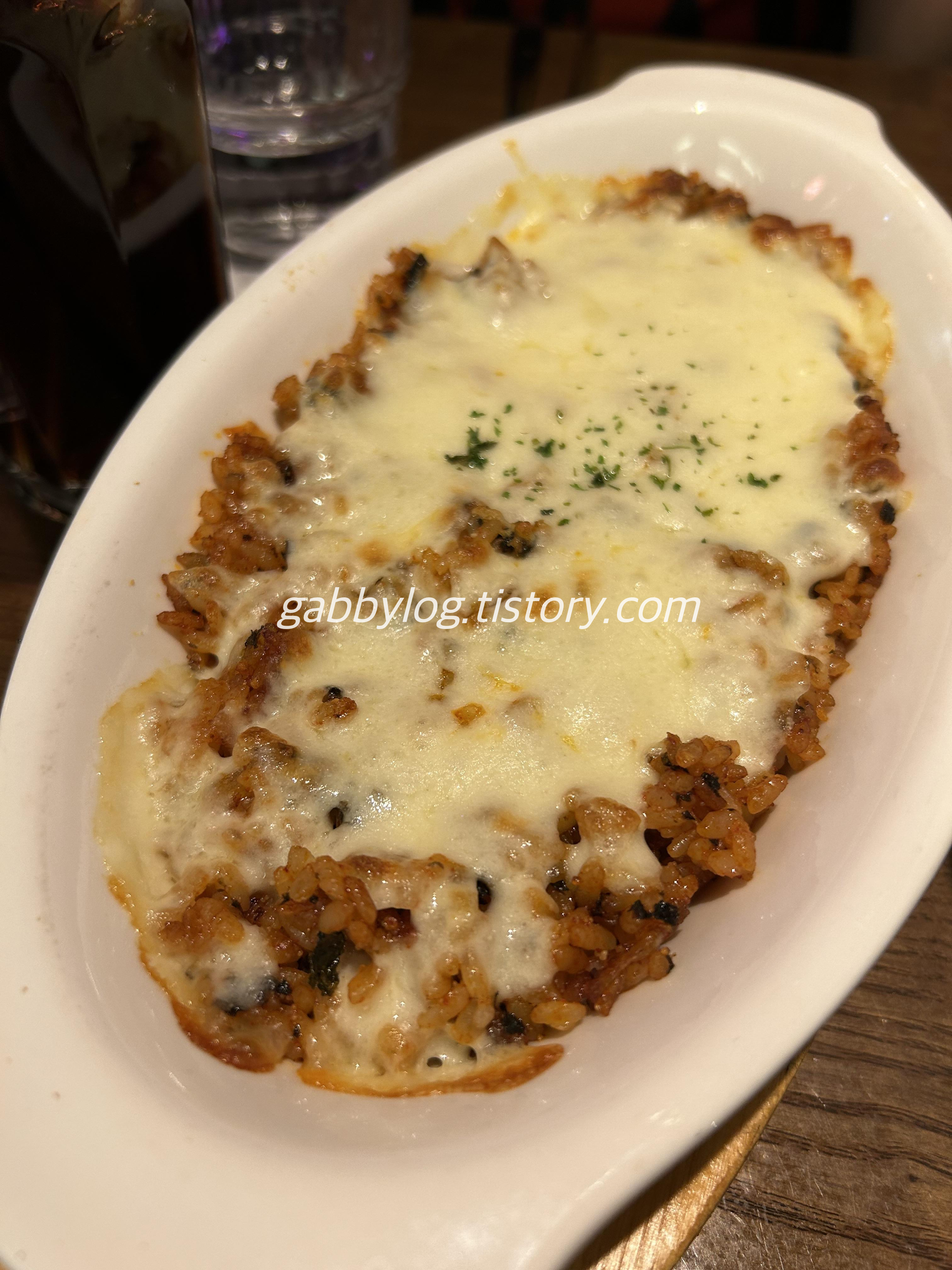 코엑스 사이드쇼 치즈날치알볶음밥