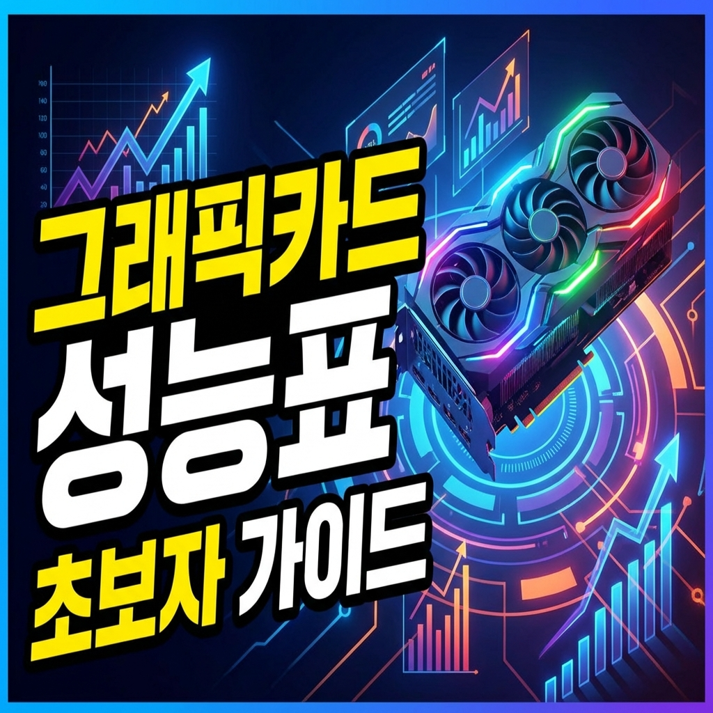 그래픽카드 성능표 초보자 가이드