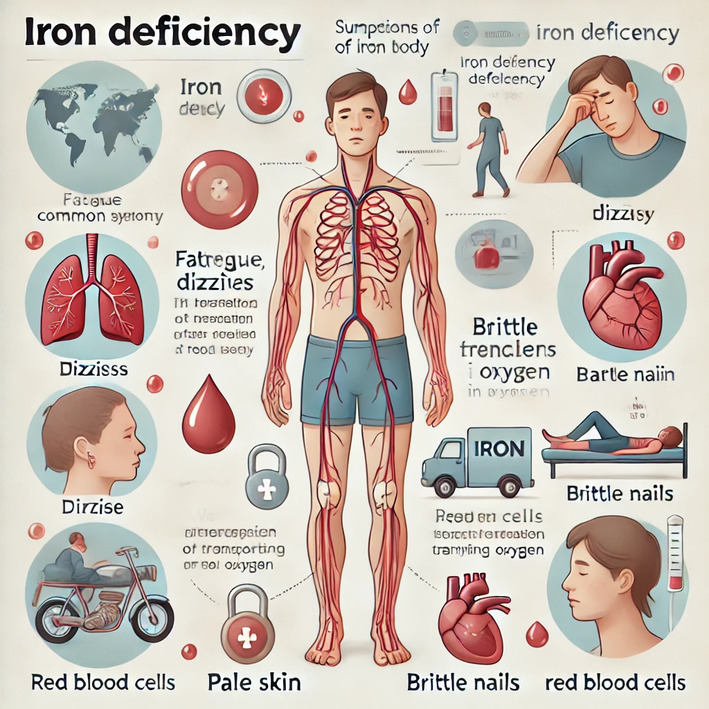 철분이 부족하면 나타나는 증상