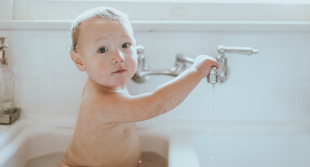 소아 욕실 관리