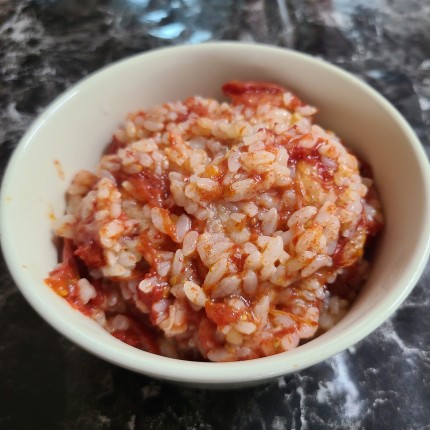 마늘-토마토밥-짓기