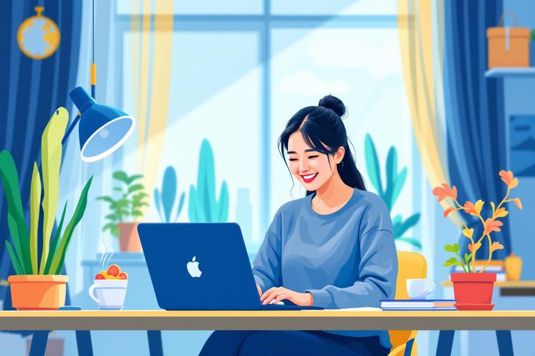 주담대 6억 한도 제한 정부정책을 확인중인 여성