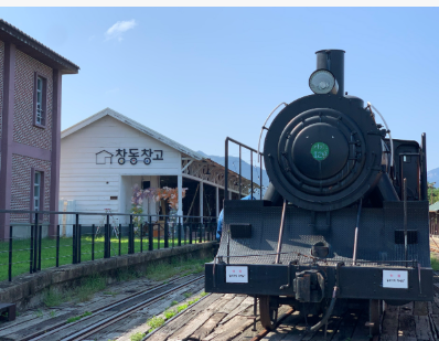 곡성 기차마을 증기기관차