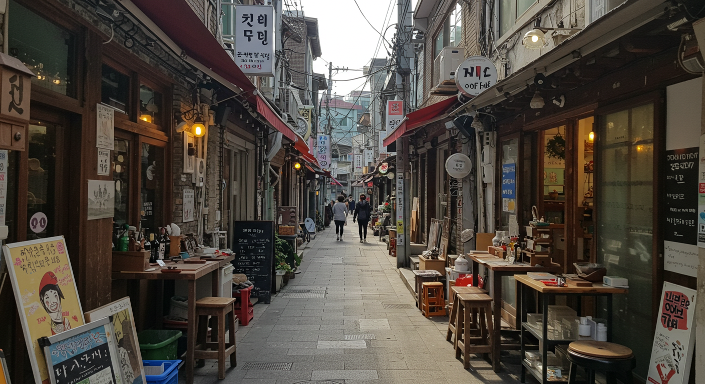 '힙지로'의 중심에서 만나는 오래된 미래