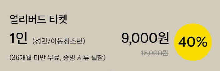 어노니머스 프로젝트 부산 얼리버드 티켓 예매