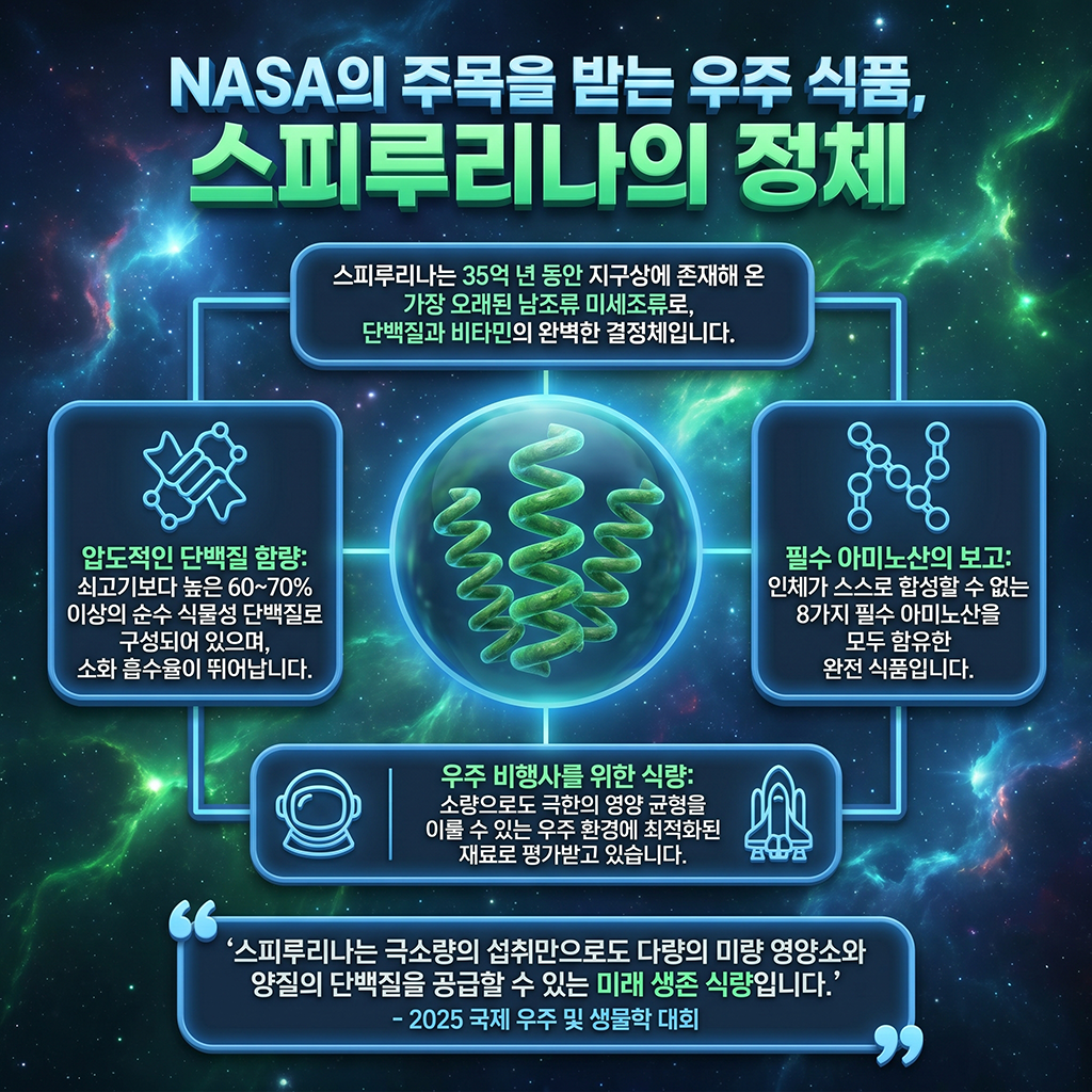 나사(NASA)가 주목한 우주 식량, 스피루리나의 정체