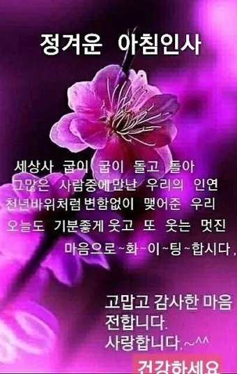 환절기 인사말 모음 예시 멘트_8
