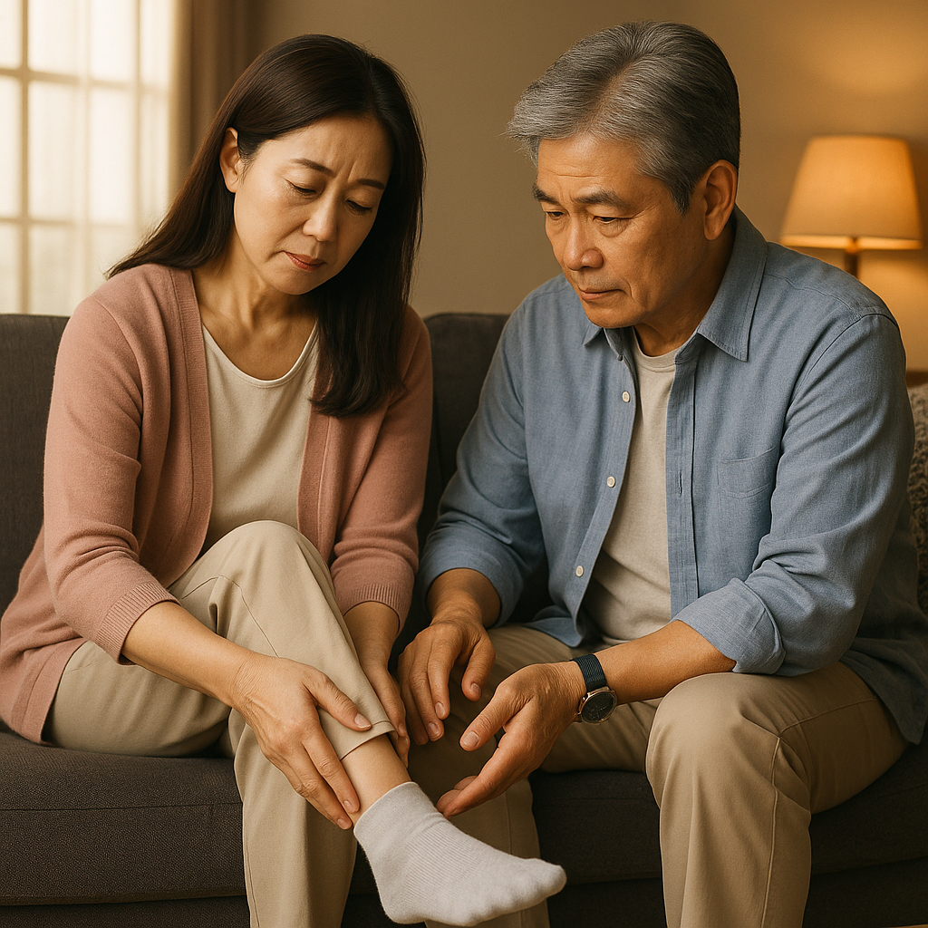 혈관 건강의 경고 이미지